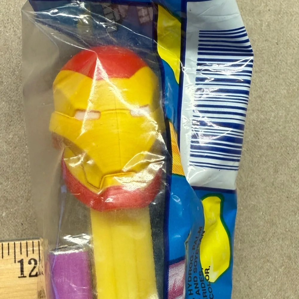 Retired 2009 Ironman PEZ Candy Dispenser - unopened